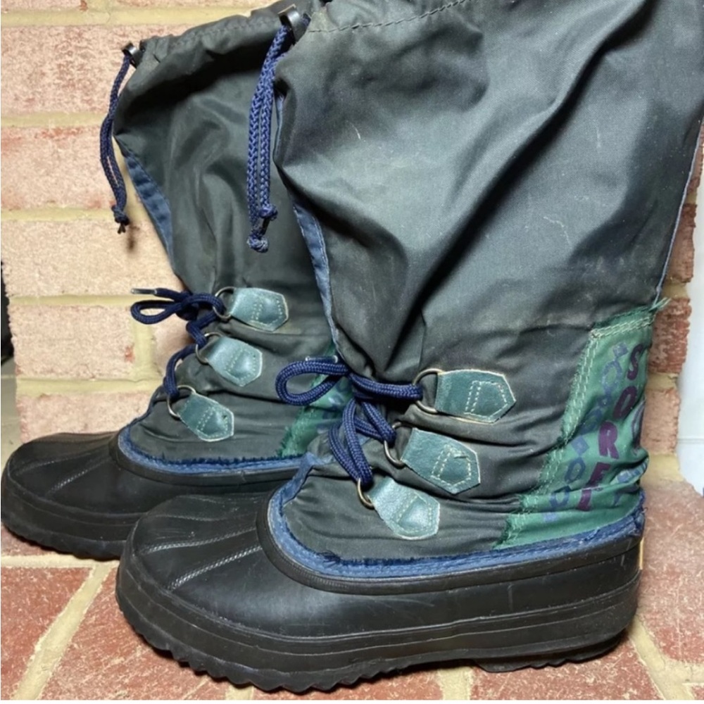 Vintage Sorel Freestyle tall duck boots